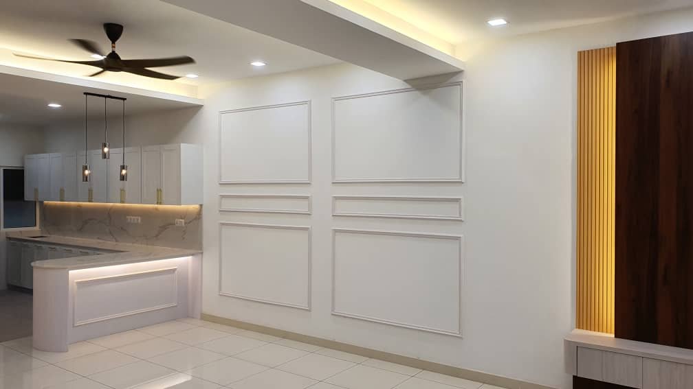 Wainscoting Wall 001